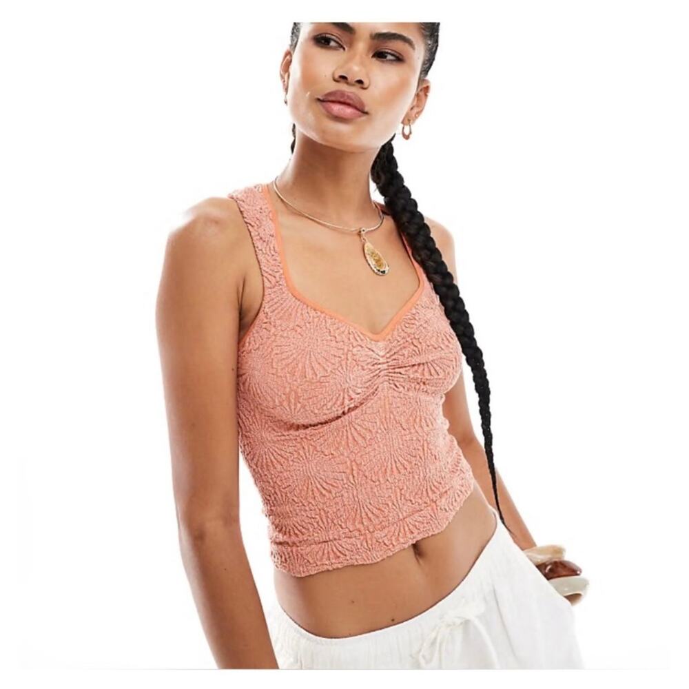 #68.  Free People Intimately Love Letter Sweetheart Cami--Sizes XS/S & M/L